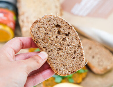 NEU: Gekeimte Brotbackmischung – Brot wie du es kennst :)