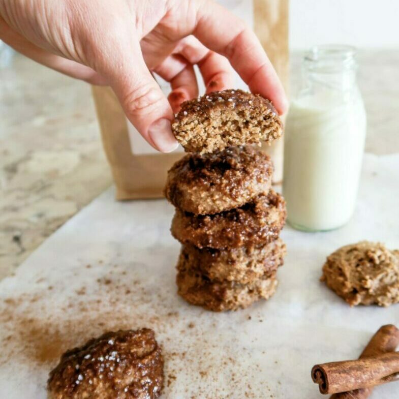 Quick & Fuffy Ginger Cinnamon Cookies