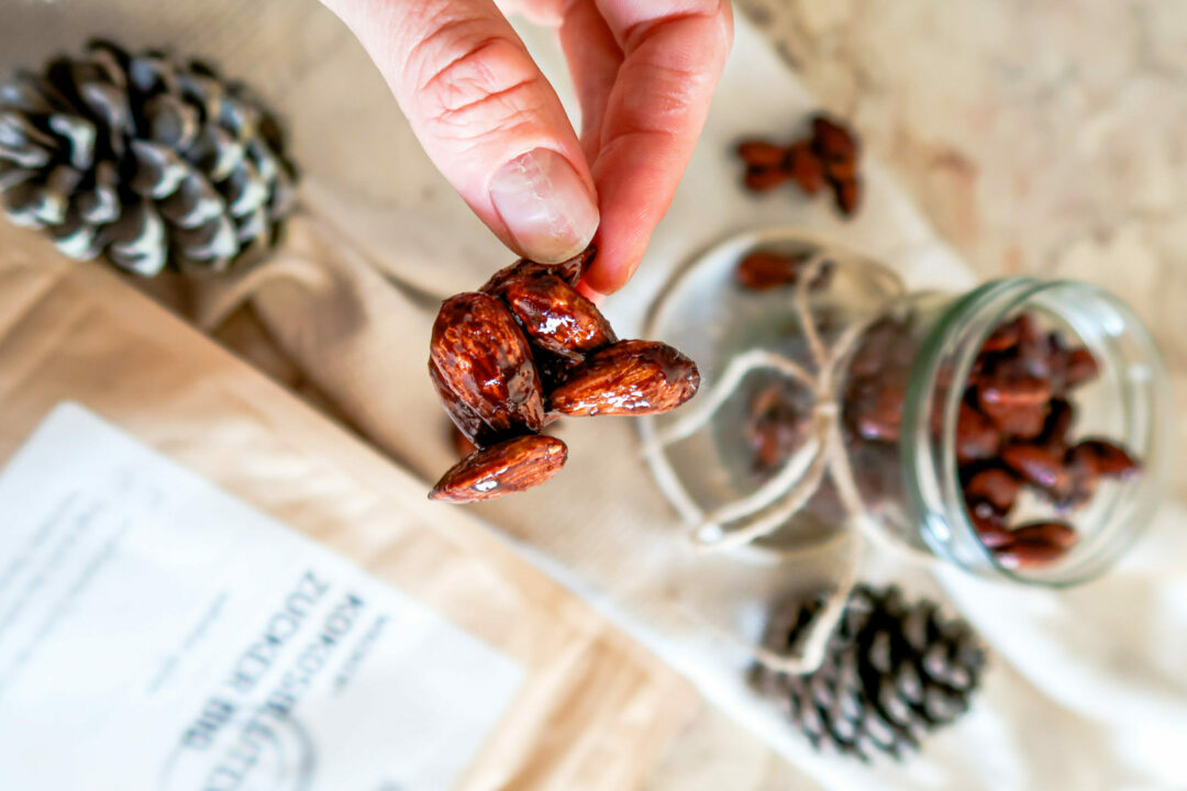The simplest roasted almonds