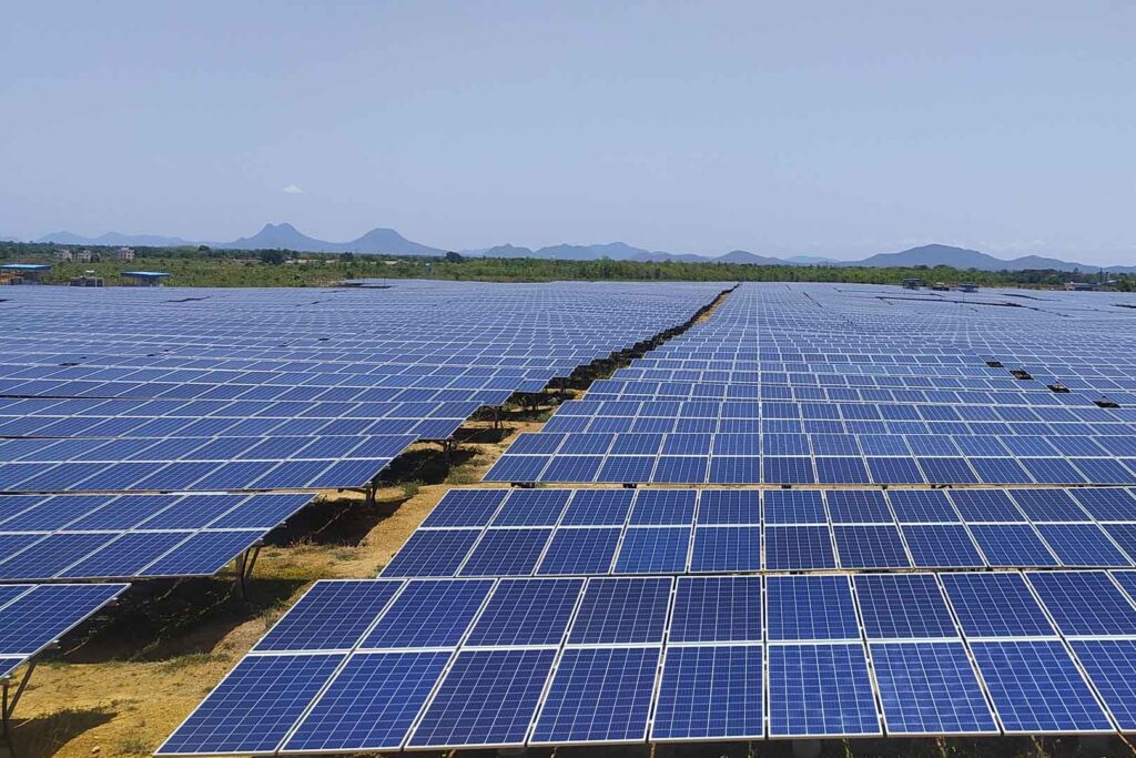 Solarparks in Indien