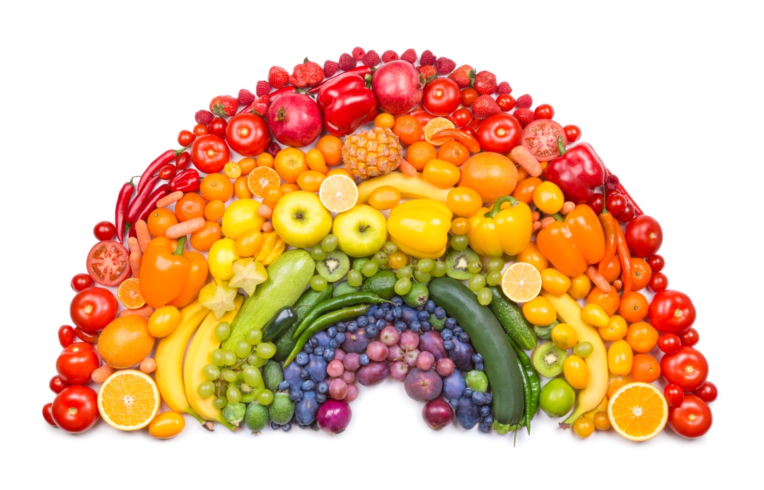 Regenbogen Ernährung: Warum du jeden Tag einen Regenbogen essen solltest!